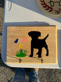 Wall Mounted Dog Leash Holder - Pet Organizer
