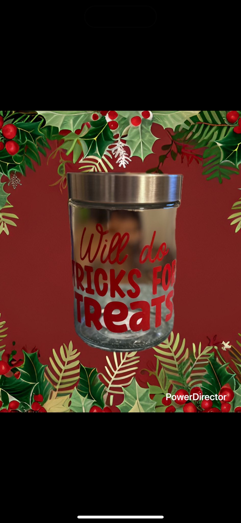 Customizable Dog Treat Jar - Personalized Pet Storage