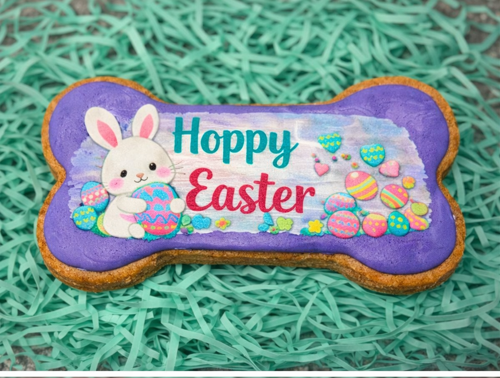 Jumbo Personalized Dog Bone Cookie (7x4)