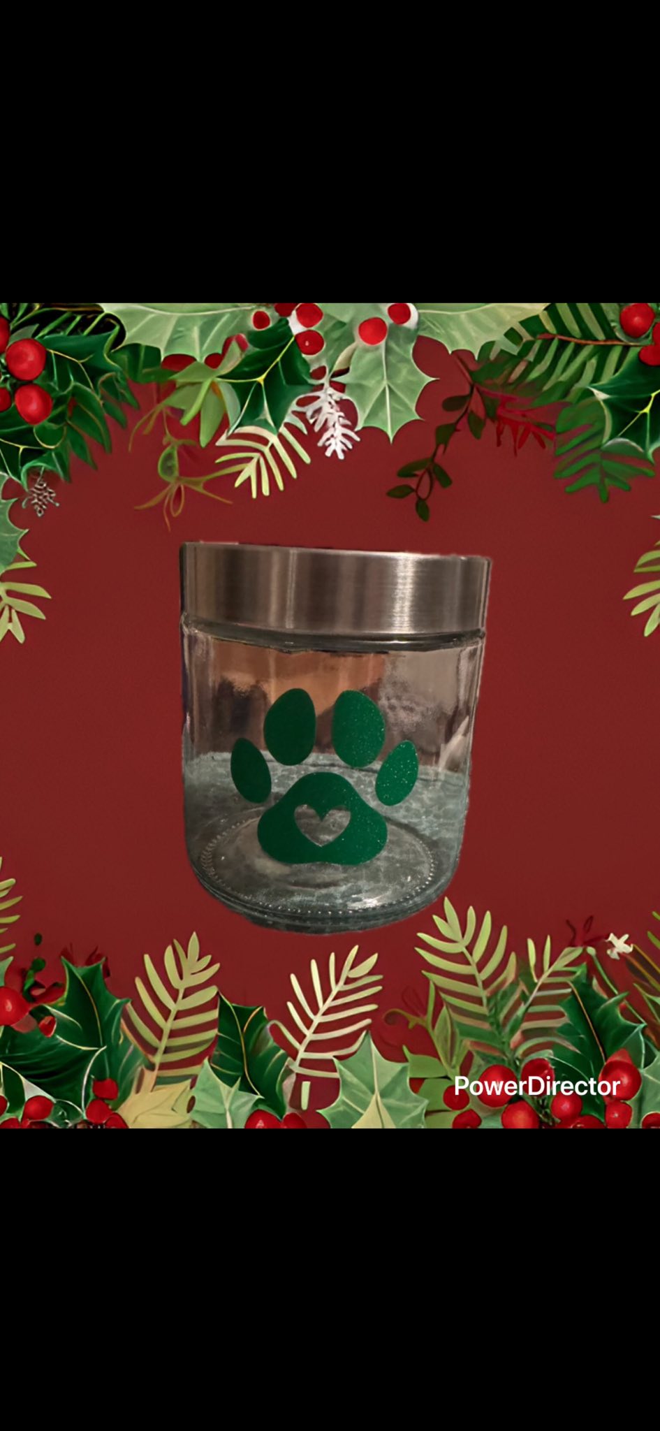 Customizable Dog Treat Jar - Personalized Pet Storage